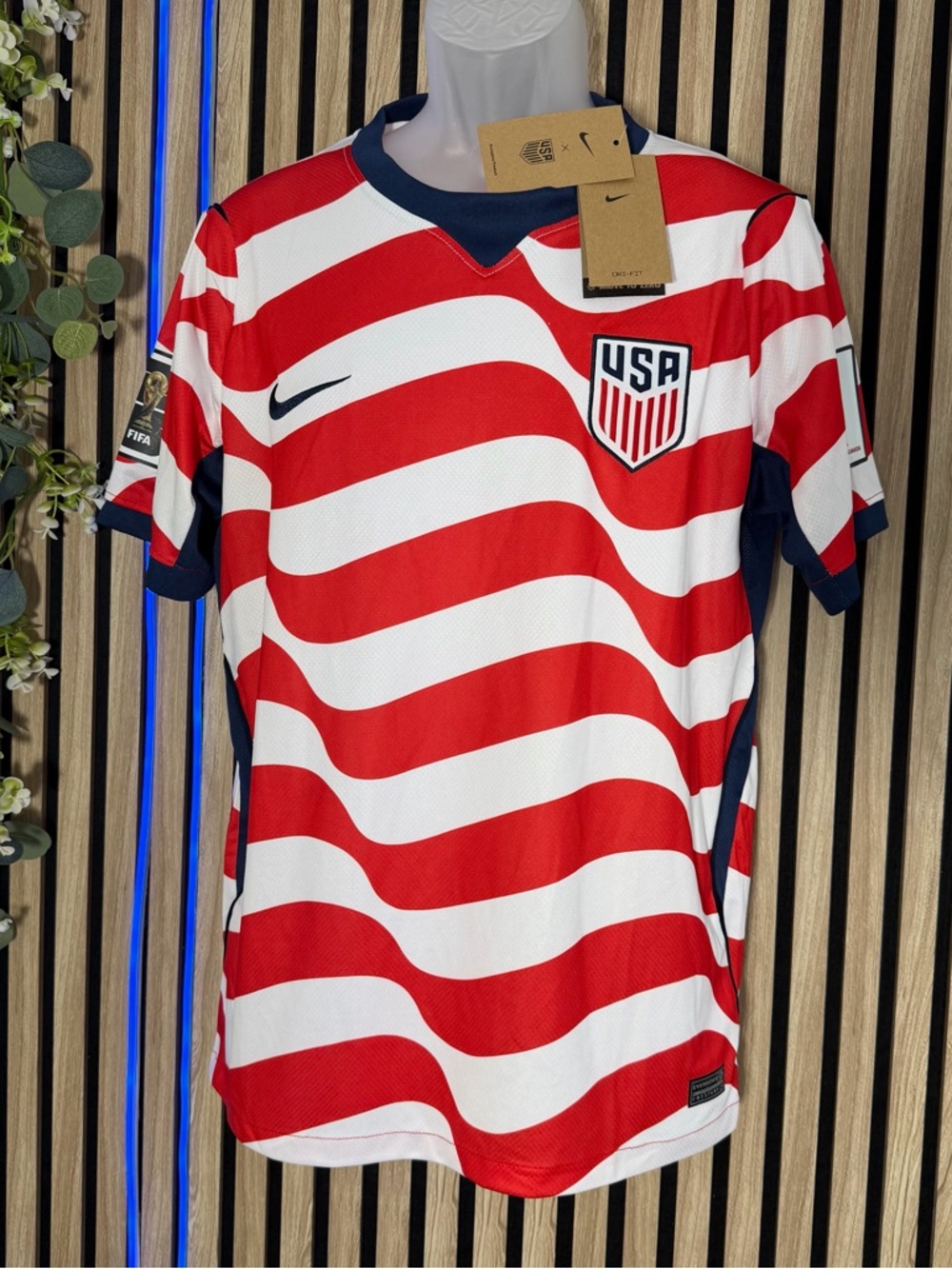 USA 🇺🇸 World Cup Soccer T-shirt fit Jersey 2026 / Camiseta futbol USA Copa Mundo